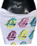 (Copy) (Copy) Ride or die freak on a leash slit weave 2pc set crop top and fringe micro mini skirt shreddie reworked t shirt EZ DUZIT