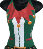 Elf Christmas Santa’s little helper Reworked T Shirt Bodysuit