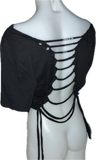 The Nightmare Before Christmas backless holiday slitweave graphic t shirt
