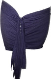 2pc set classic gamer girl graphic backless crop top slit weave fringe micro mini skirt reworked t shirt EZ DUZIT 