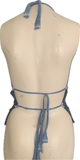 80s concert Festival Fashion shredded cut up retro halter top t shirt