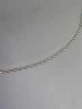 Simple Silver bellychain multiwear necklace wrap bracelet