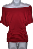 Christmas Holiday naughty list slit weave shredded tshirt