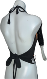 The Nightmare Before Christmas Inspired backless Halloween holiday cut up graphic t shirt crop halter top