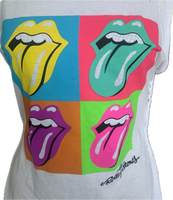 Start Me Up backless white Micro Mini cut up slit weave band t shirt dress