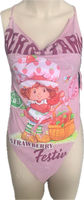 Perfectly sweet Strawberry shortcake picked daily Festival Fashion shredded handkerchief style retro halter top concert t shirt