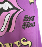 Its Only Rock n Roll cut up embroidered backless tank top