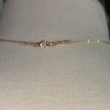 Stainless Steel gold filled evil eye protection choker Necklace