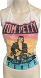 Full Moon Fever festival fashion country cutie shredded retro halter top band t shirt