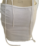 Riders on the storm Fringe cut up backless Micro Mini tshirt dress
