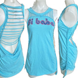 Bi Babe LGTBQ+ backless pride Micro Mini dress