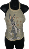 House Bunny backless classic cartoon tank crop top one size fits most