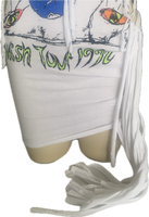 Wish tour 92 Fringe cut up backless Micro Mini tshirt dress