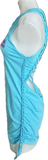 Bi Babe LGTBQ+ backless pride Micro Mini dress