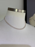 Simple Silver bellychain multiwear necklace wrap bracelet