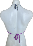 80s concert Festival Fashion Aerosmith shredded cut up retro halter top t shirt