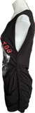 Pennywise you’ll float too IT clown Halloween costume cut up slit weave Micro Mini tshirt tank dress