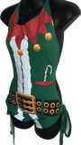 Elf Christmas Santa’s little helper Reworked T Shirt Bodysuit