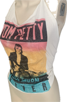 Full Moon Fever festival fashion country cutie shredded retro halter top band t shirt