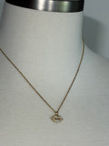 Sealed with a kiss Stainless Steel gold plated smooches rhinestone lip Necklace