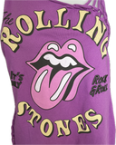 Its Only Rock n Roll cut up embroidered backless tank top