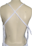 Wish tour 92 Fringe cut up backless Micro Mini tshirt dress