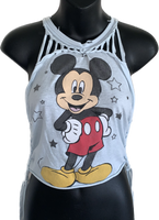 Mouse in the House backless classic cartoon tank crop top one size fits most