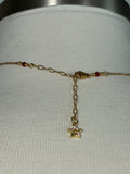 Sealed with a kiss Stainless Steel gold plated smooches rhinestone lip Necklace