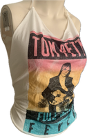 Full Moon Fever festival fashion country cutie shredded retro halter top band t shirt