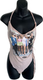 As If 90s nostalgia Slit Weave retro handkerchief style backless tank top reworked t shirt EZ DUZIT 