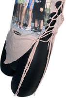 As If 90s nostalgia Slit Weave retro handkerchief style backless tank top reworked t shirt EZ DUZIT 