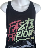 (Copy) 60s nostalgia Woodstock 3 days of peace and music festival fashion micro mini reworked t shirt EZ DUZIT 