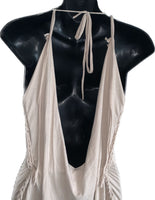 Country music city Nashville festival fashion backless tank top tunic micro mini dress reworked t shirt EZ DUZIT 