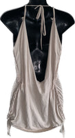 Country music city Nashville festival fashion backless tank top tunic micro mini dress reworked t shirt EZ DUZIT 