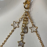 Crescent moon and dazzling stars adjustable gold bodychain Body Jewelry EZ DUZIT 