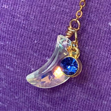Crescent moon and dazzling stars adjustable gold bodychain Body Jewelry EZ DUZIT 