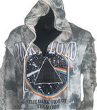Dark side of the moon slit weave backless slitweave hoodie Reworked sweatshirt EZ DUZIT 