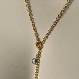 Evil eye adjustable gold bodychain Body Jewelry EZ DUZIT 