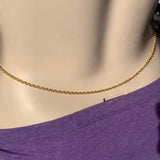 Evil eye adjustable gold bodychain Body Jewelry EZ DUZIT 
