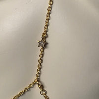Evil eye adjustable gold bodychain Body Jewelry EZ DUZIT 