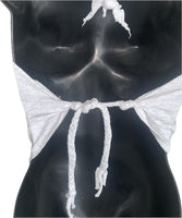 Groovy retro Mushie festival fashion reworked handkerchief style halter top reworked t shirt EZ DUZIT 