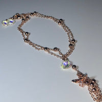 Queen Bee 🐝 adjustable rose gold hand chain Body Jewelry EZ DUZIT 