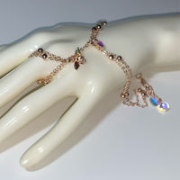Queen Bee 🐝 adjustable rose gold hand chain Body Jewelry EZ DUZIT 