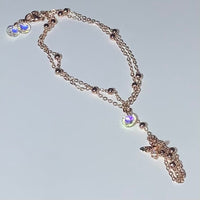 Queen Bee 🐝 adjustable rose gold hand chain Body Jewelry EZ DUZIT 