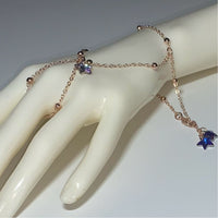 Shooting Stars 💫 adjustable rose gold hand chain Body Jewelry EZ DUZIT 