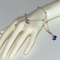 Shooting Stars 💫 adjustable rose gold hand chain Body Jewelry EZ DUZIT 