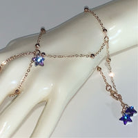 Shooting Stars 💫 adjustable rose gold hand chain Body Jewelry EZ DUZIT 