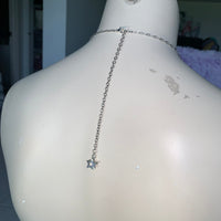 Shooting Stars adjustable silver bodychain Body Jewelry EZ DUZIT 