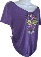Wish U Were Here multiwear Halter reworked t shirt EZ DUZIT 