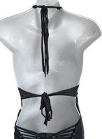 Yada Yada Yada adjustable backless tank top reworked t shirt EZ DUZIT 